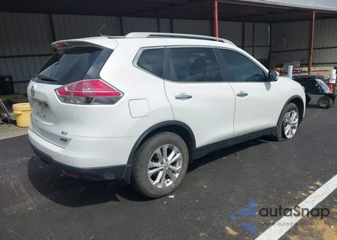 2014 Nissan Rogue Sv из США, поврежденный, VIN 5N1AT2MT1EC763013